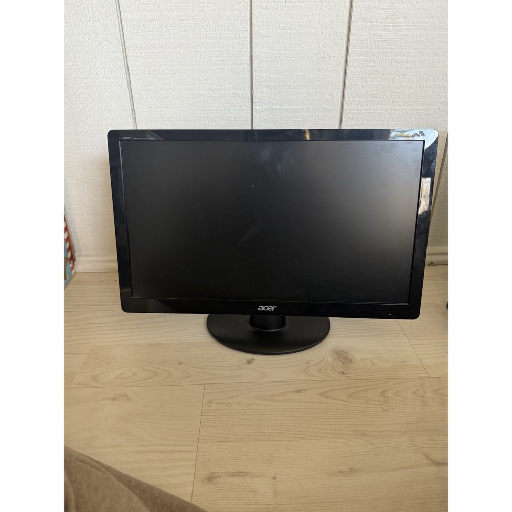 Acer S200HQL 20" LED LCD Monitor – HD Display w/ Stand